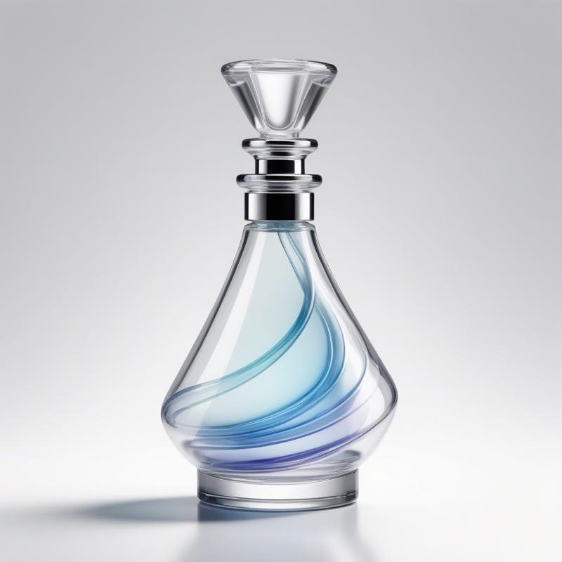 00118-3550941316-A perfume bottle made of glass,smooth spiral cone-shaped packaging design.white background,.png